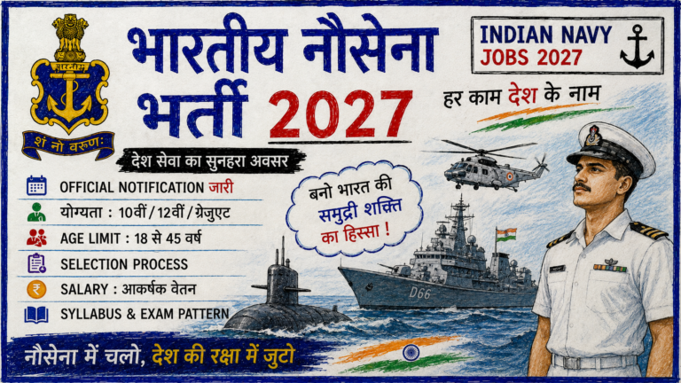 Indian Navy Jobs 2027 