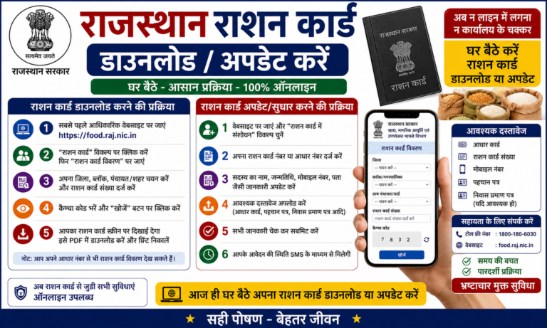 Raj Ration Card Download